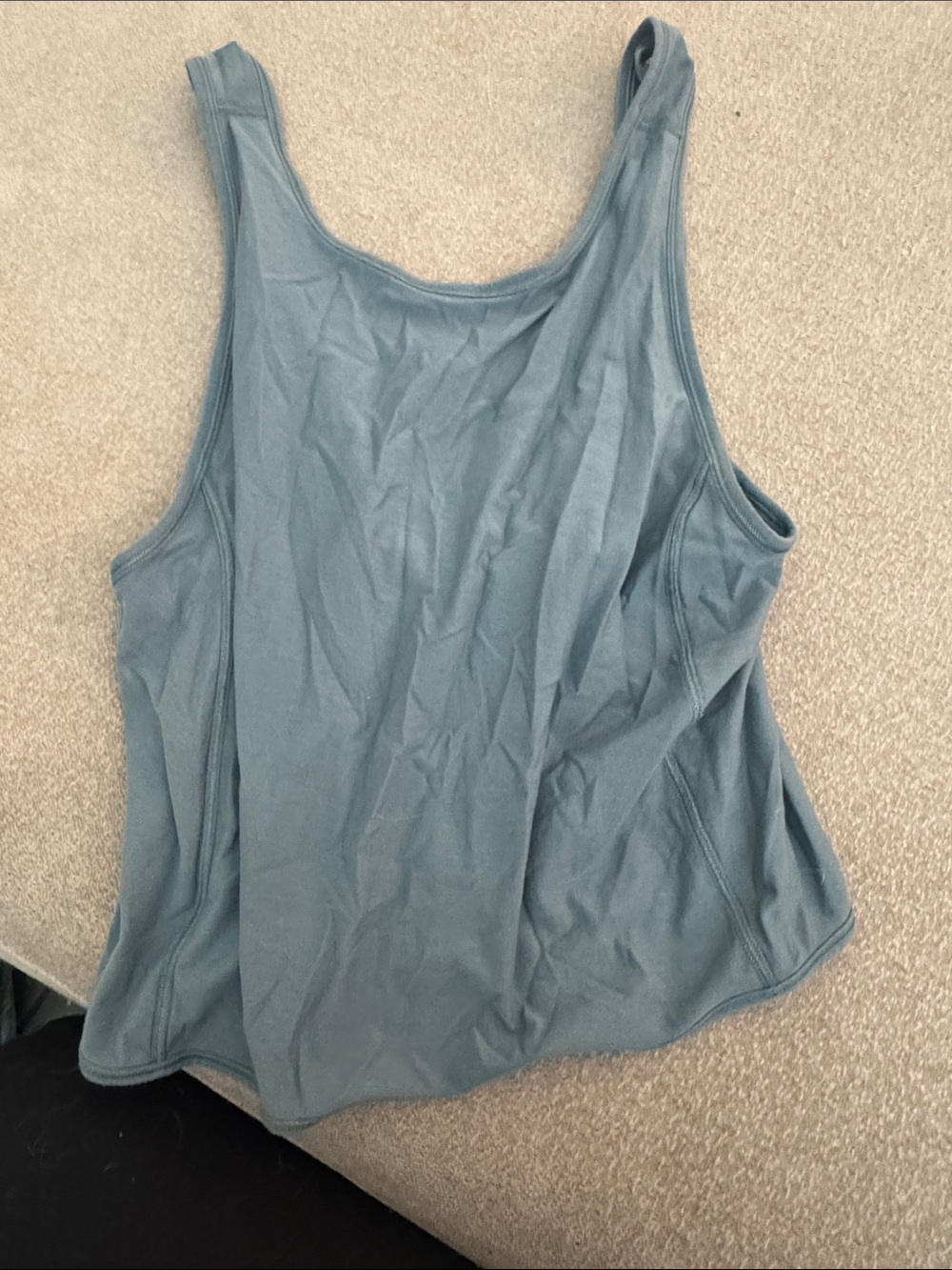 lululemon athletica Women's Scoop Neck Tank in Dusty Teal